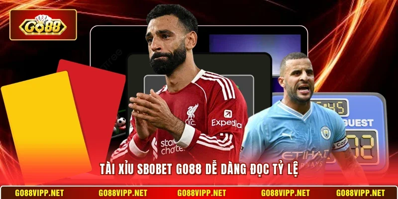 Tài xỉu SBOBET Go88 dễ dàng đọc tỷ lệ